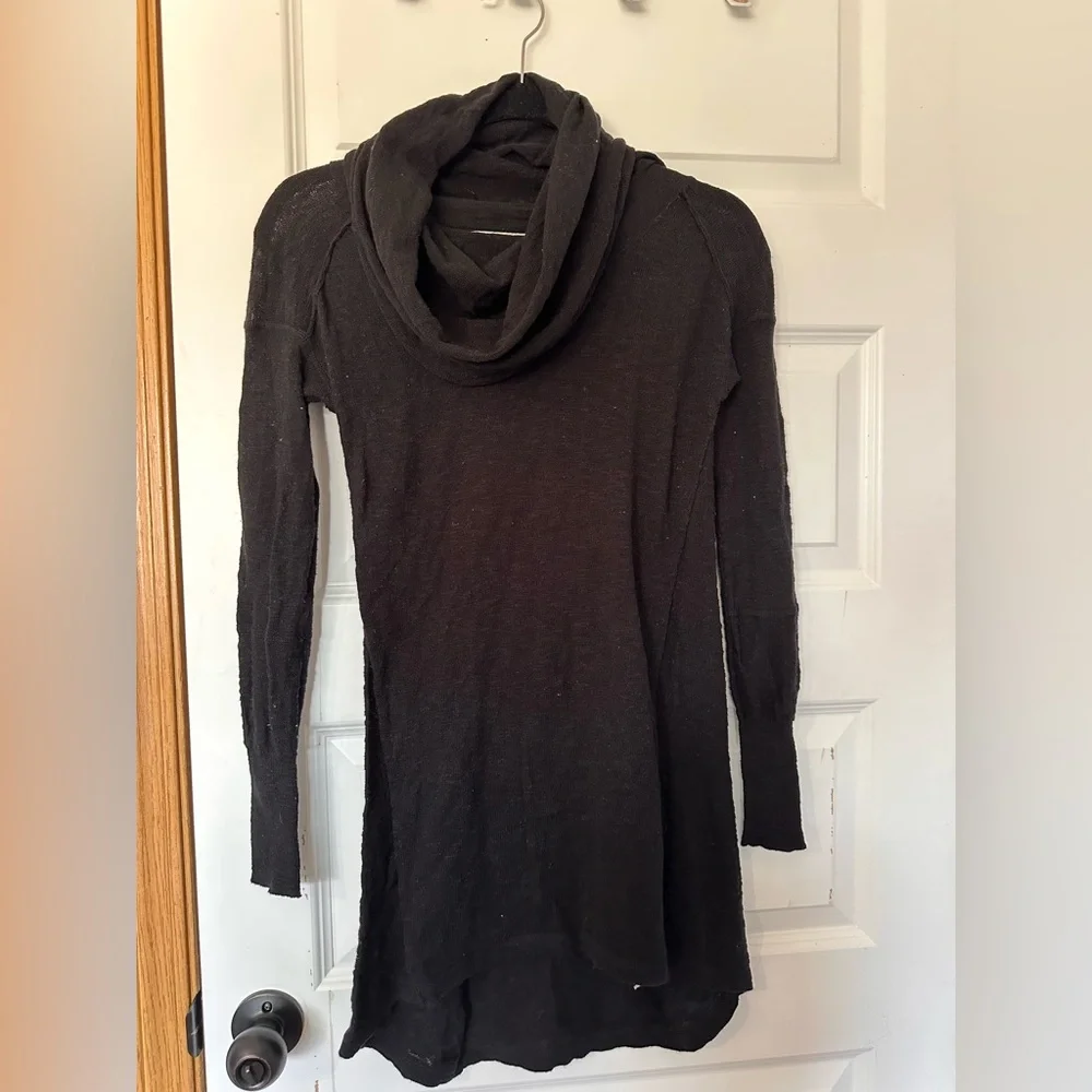 Ruby Moon Black Cowl Neck Sweater Size XS - Picture 1 of 4